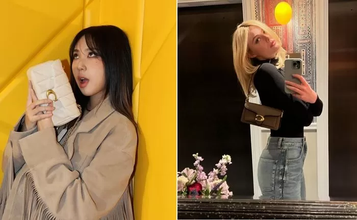 코치 글로벌 앰배서더 래퍼 이영지(왼쪽)와 배우 엘르 패닝(오른쪽) / Instagram 'youngji_02', Instagram 'ellefanning'