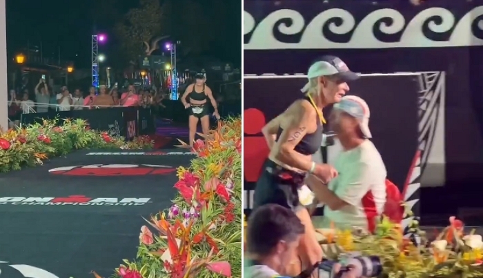 17시간 동안 ‘철인 3종’ 경기 완주한 80세 할머니... 놀라운 실제 영상