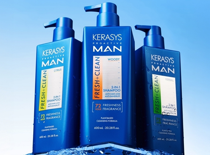 간편하게 탈모 증상 완화!... 케라시스, ‘프로액티브 맨 2in1 샴푸’ 출시