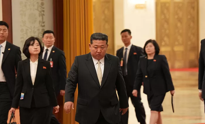 중국 전승절에 참여한 김정은 북한 국무위원장 / GettyimagesKorea