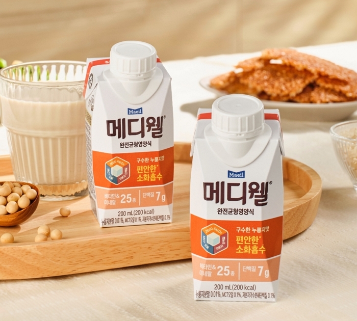 매일유업, 고령화 사회 대비 노년층 맞춤 영양식 ‘메디웰 구수한 누룽지맛’ 신제품 출시