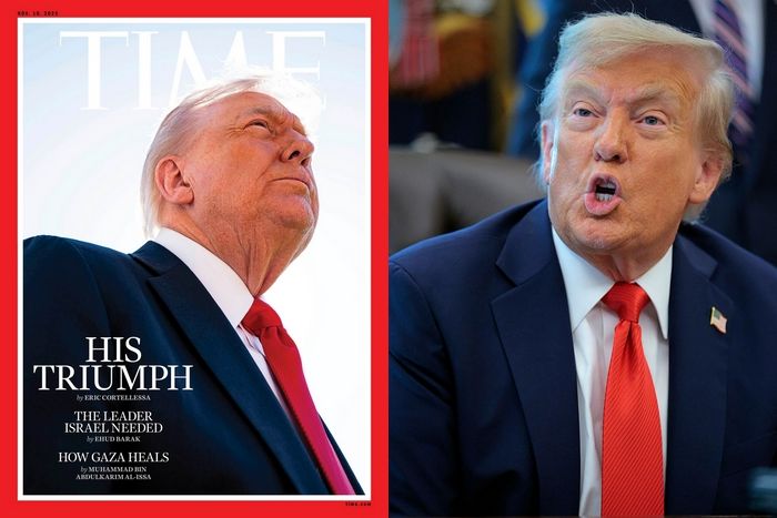 “내 머리카락을 사라지게 하다니”... 트럼프, ‘타임지 표지’에 불만 폭발