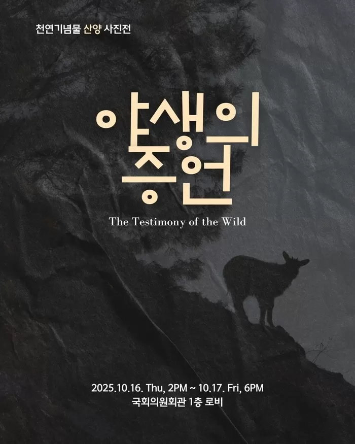 야생의 증언 사진전