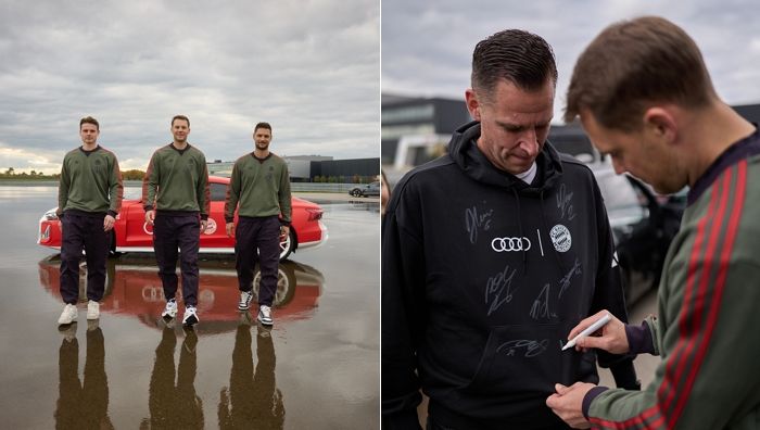 아우디, FC 바이에른 뮌헨 선수단에 2025 시즌 공식 차량 전달