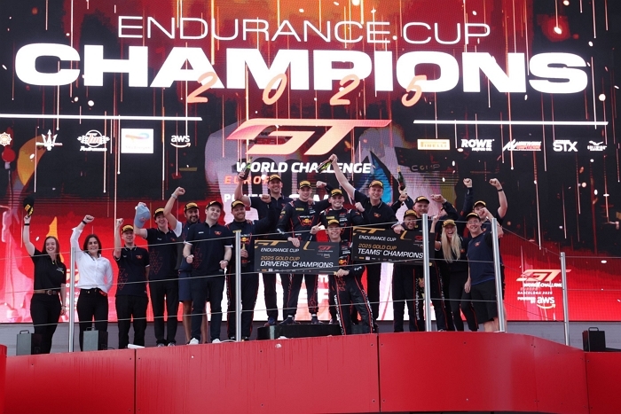 애스턴마틴 밴티지 GT3, 바르셀로나 GT 월드 챌린지에서 포디움 피니시로 챔피언 타이틀 획득