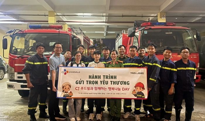 CJ푸드빌 뚜레쥬르가 베트남까지 가서 소방관에게 감사 전한 이유