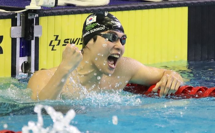 황선우, 쑨양 넘었다... 전국체전 자유형 200m서 ‘아시아 신기록’ 작성