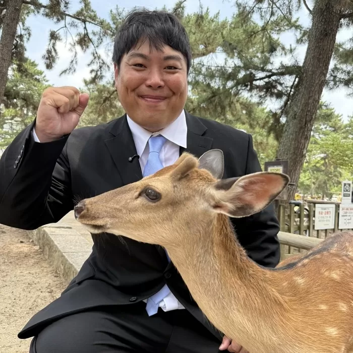 한국인이 나라공원에서 사슴에게 청양고추를 먹였다고 주장하며 올린 사진 / X 'hezumayome0000'