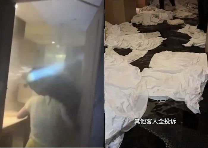 “스프링클러에 옷걸이 걸었다가 물바다 된 호텔... 3200만원 배상 하랍니다”