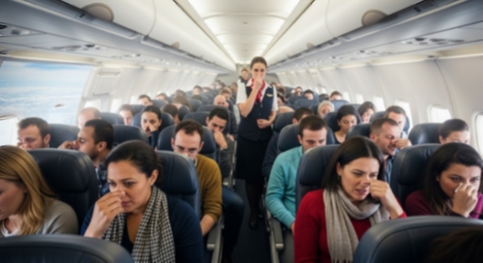 ‘195명 탑승’ 델타항공기, 기내 악취 때문에 목적지 2시간 전 긴급 회항...악취의 정체는?