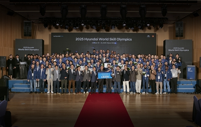 현대차, 제15회 월드스킬올림픽 개최... 전세계 50개국 정비사 75명 모여 기술 겨뤘다
