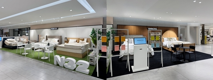 시몬스, 롯데백화점 인천점에서 ‘시몬스×N32’ 팝업스토어 오픈