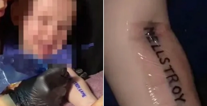 8700만원에 눈 먼 부모... 울부짖는 1살 아기에게 강제로 ‘문신’