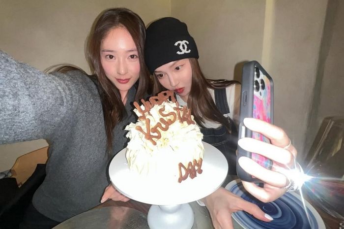 제시카, 크리스탈 생일파티서 근황 공개했다... 변함없는 ‘정자매’ 미모 클래스