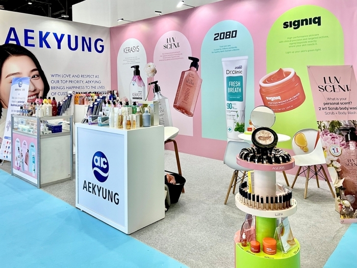 애경산업, ‘두바이 뷰티 월드’ 참가로 글로벌 행보 가속... 북미·아세안 이어 중동 시장까지 확장