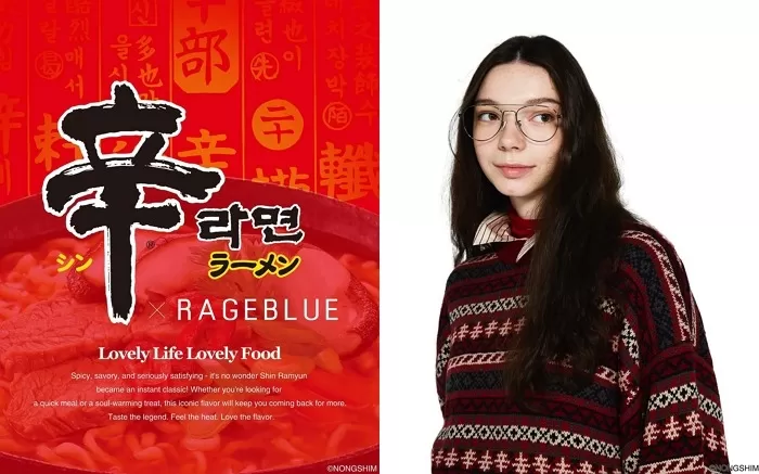 일본 패션 브랜드 ‘신라면 옷’ 출시... ‘K-라면’에 푹 빠진 라면 종주국