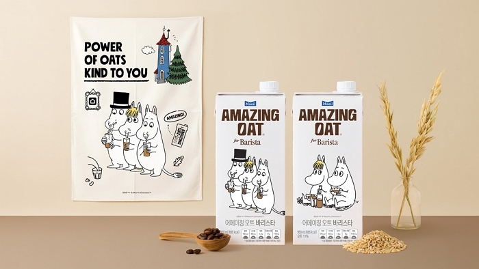 매일유업, ‘오메이징 오트 바리스트×무민’ 한정판 출시