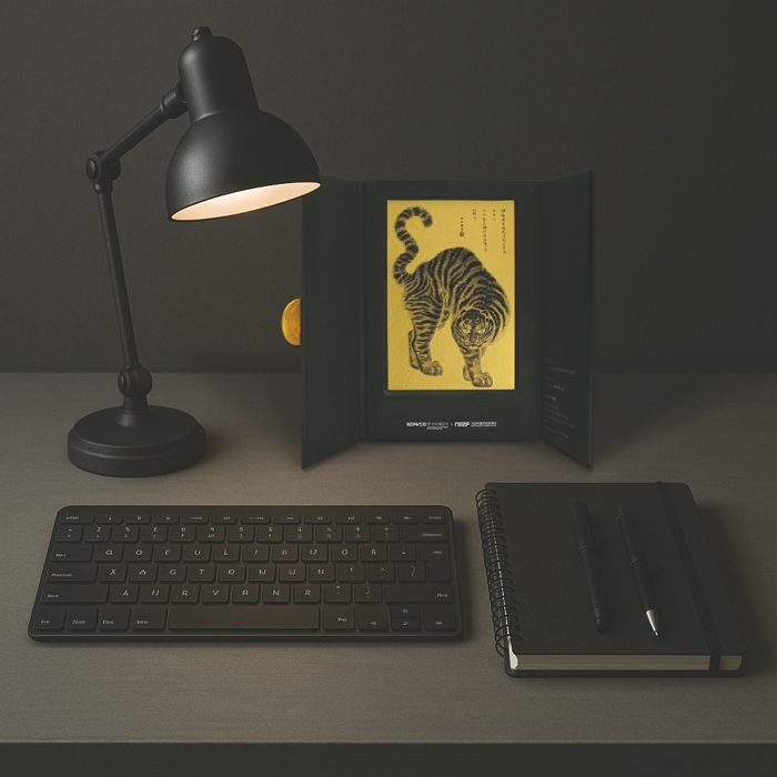 국립박물관, 한국조폐공사와 협업해 제작한 ‘맹호도 요판화’ 공식 출시