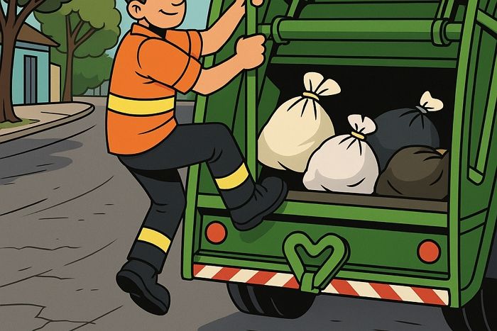 쓰레기 수거차에 매달려 작업하다 사고 났는데... 후임자도 ‘동일 방식’ 근무 이어가