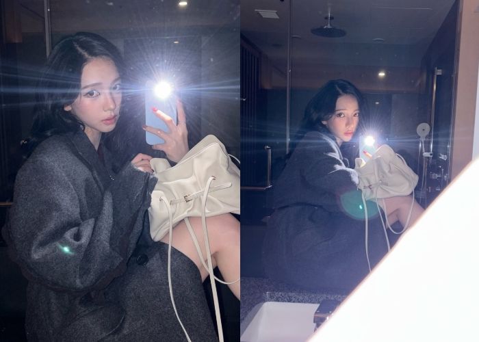 카리나, 욕실서 사진 찍더니... ‘이 포즈’에 반응 터졌다