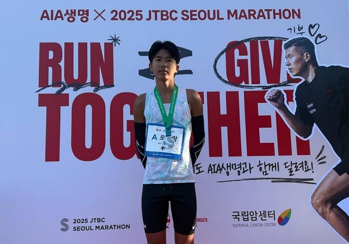 션♥정혜영 둘째 아들, 마라톤 완주 기념으로 ‘1천만원’ 기부... 선행 이어가