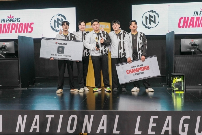 넥슨 ‘더 파이널스’ 서킷3서 ‘FN 이스포츠’팀 최종 우승