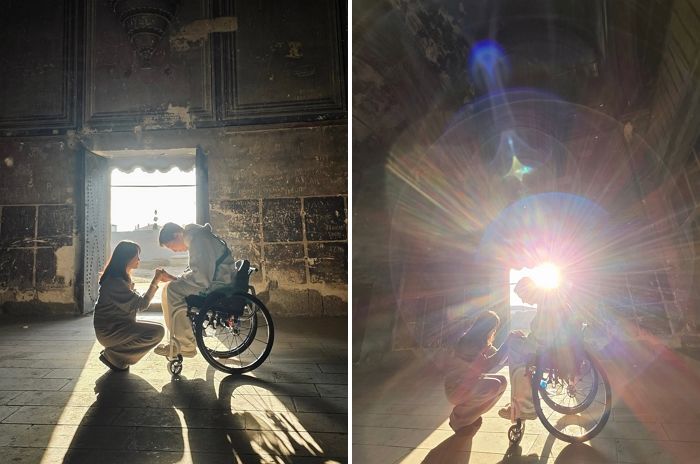 ‘하반신 마비’ 박위, 아내 송지은과 터키 여행 중 찍은 사진 ‘감동’