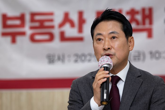 ‘부동산대책 간담회’ 찾은 장동혁... “현지가 아니라 부동산이 먼저다!”