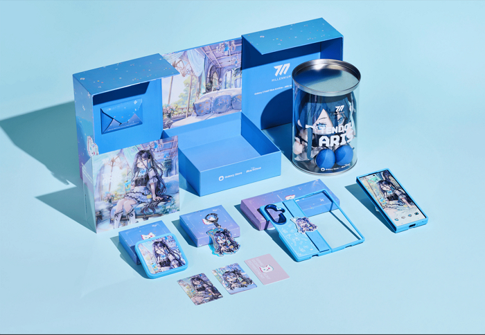 넥슨 ‘블루 아카이브’ 아리스, 갤럭시 Z 폴드7에 입힌다... 한정판 액세서리 에디션 출시