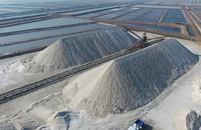 염전 자료 사진 / Xinhua