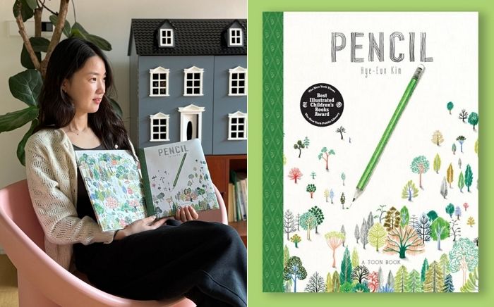 뉴욕타임스 ‘올해의 그림책’에 선정된 김혜은 작가의 그림책 ‘연필’... 세계가 감동했다