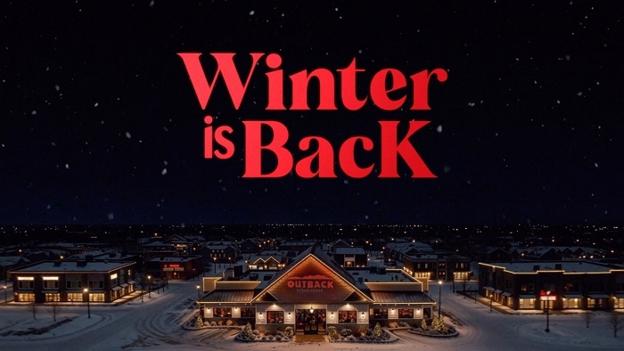 겨울 다이닝에 진심인 ‘아웃백’이 공개한 영상... ‘Winter is back, OUTBACK’