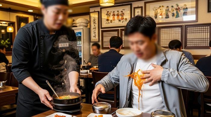 식당 직원이 실수로 쏟은 해장국에 화상 입은 손님... 법원, “업주도 배상 책임”