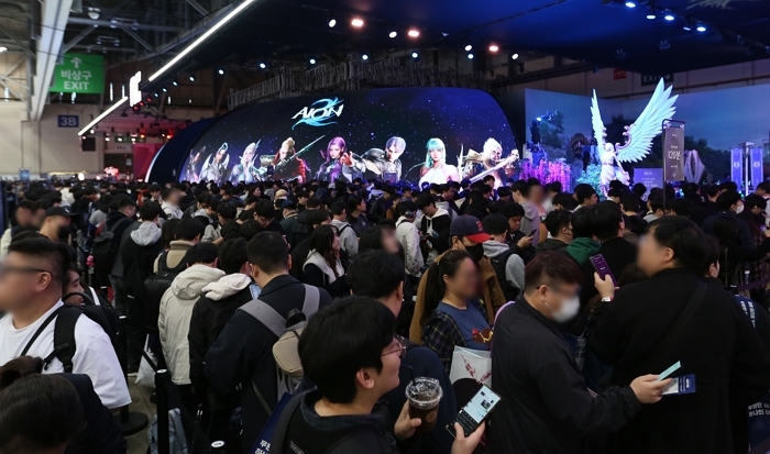 정식 출시도 전인데... 엔씨 ‘아이온2’ 지스타 현장 4시간 대기 행렬 ‘역대급 인기’