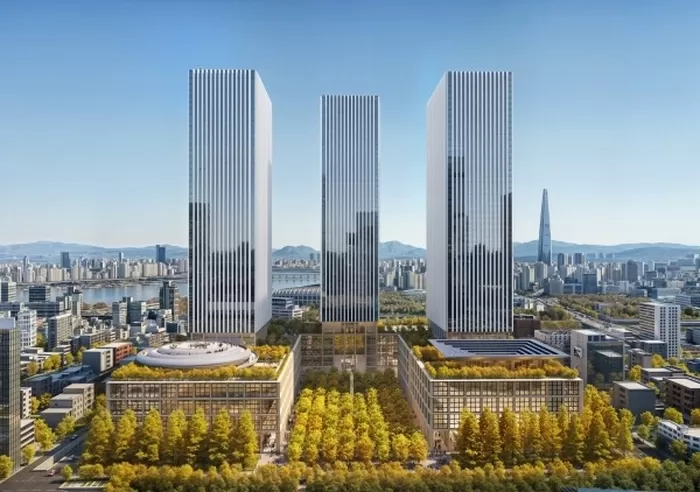 현대자동차 신사옥인 GBC의 디자인 조감도. ⓒ현대자동차그룹