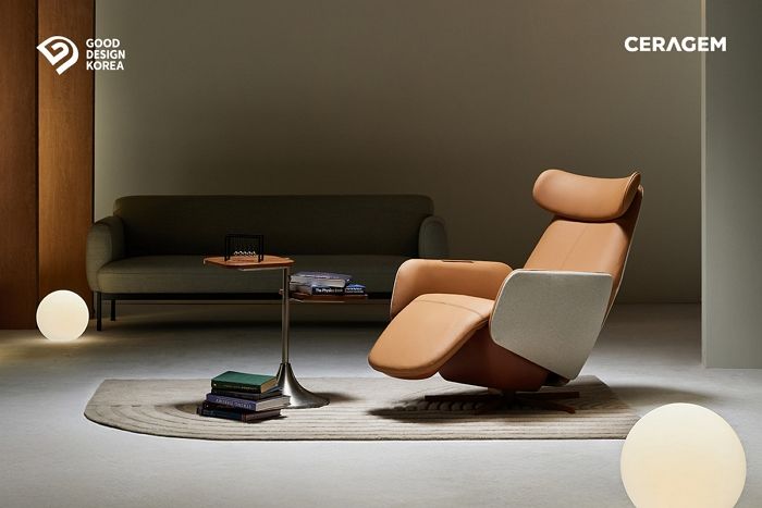 세라젬 셀트론 순환 체어, 2025 굿디자인 코리아 특허청장상 수상