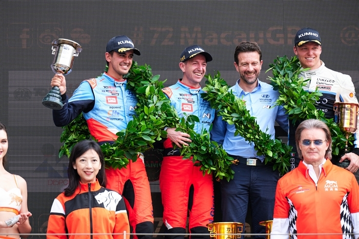 세계 최난코스도 뚫었다... 현대차 ‘엘란트라 N TCR’, 마카오서 더블 포디움