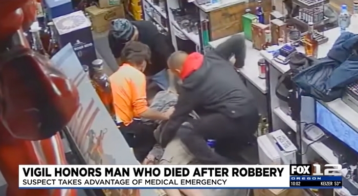 심장마비로 직원 쓰러지자 달려가 맥박 확인하던 남성... 알고 보니 ‘지갑’ 찾아 훔쳐가