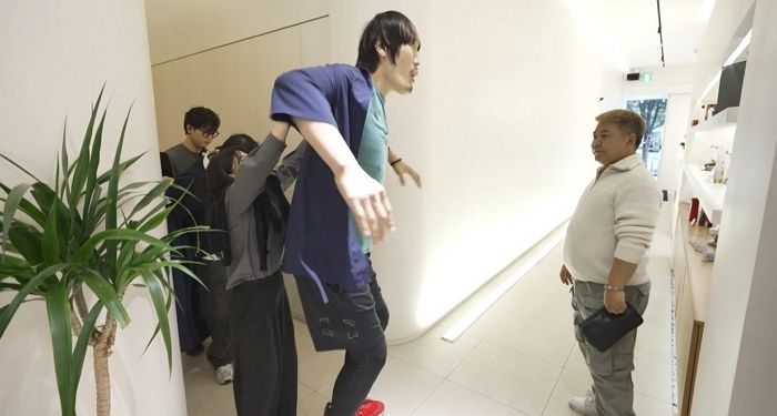 ‘217cm’ 최홍만, ‘221cm’ 하승진 만나고 ‘당황’했다