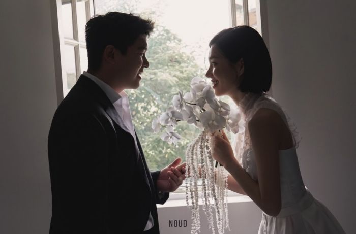 이장우♥조혜원, 결혼 코앞... 달달함 넘치는 웨딩화보 공개