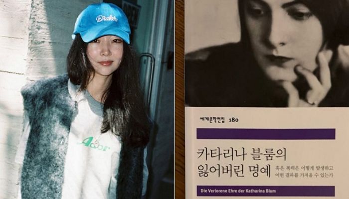 “카타리나 블룸의 잃어버린 명예”... 민희진이 SNS에 올린 의미심장한 소설책 표지