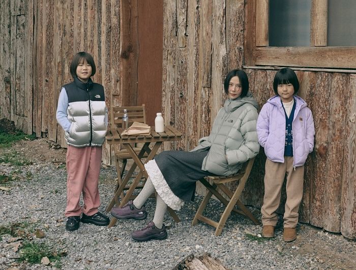 “노스페이스 감다살”... ‘키즈 윈터 컬렉션’ 출시하며 김나영 패밀리 새 홍보대사로 발탁