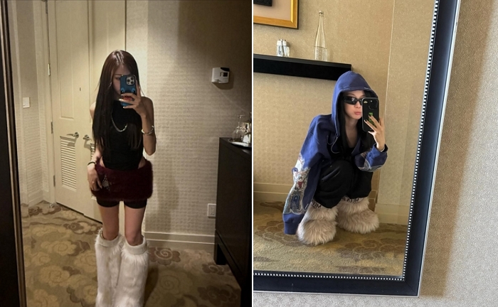 (좌) 에스파 지젤, (우) 에스파 닝닝 / Instagram 'aerichandesu', 'imnotningning'