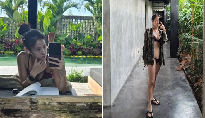 ‘10kg 감량’ 소유, 발리서 비키니 몸매 공개... 갈비뼈 드러나도 ‘볼륨감’ 여전