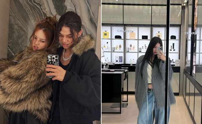 “퍼(Fur) 모자부터 퍼 슈즈까지”...올겨울 필수템, 셀럽들이 선택한 ‘퍼’ 아이템