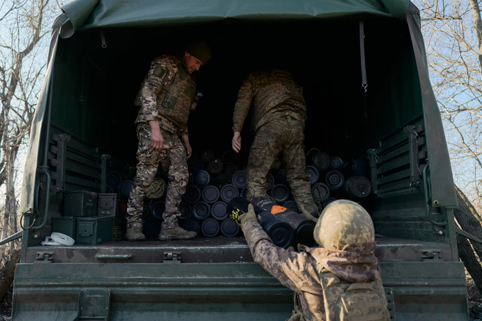 우크라이나 포크로우스크의 우크라이나 군 장병 / GettyimagesKorea