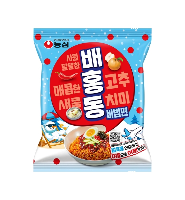 추위를 이기는 시원함!... 농심 배홍동, ‘얼죽동’ 프로모션으로 겨울 시장 공략