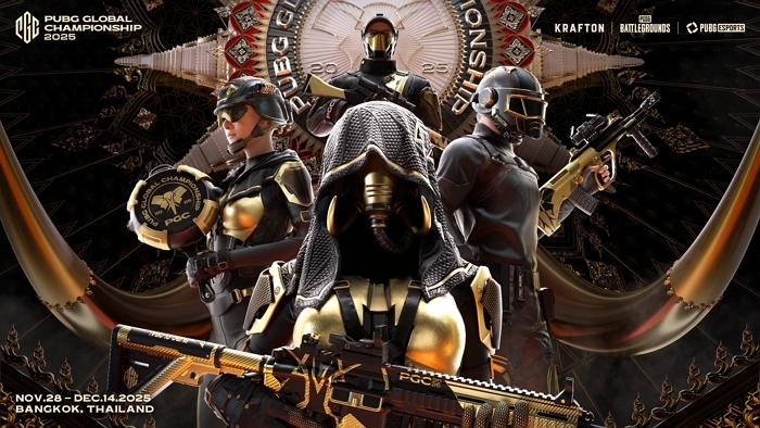 “배그 세계 최강 가린다” 크래프톤, PGC 2025 방콕 개막... 한국 6팀 총출동