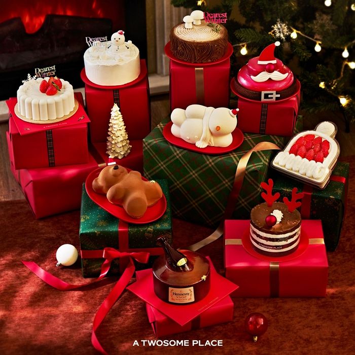 투썸플레이스, 홀리데이 케이크 2차 라인업 12월 1일 출시... ‘샤이닝 산타’ 등 2종 공개