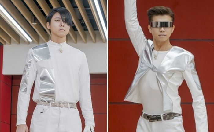 “100% 수작업”... 주우재, 제작비 3200원 ‘수제 의상’으로 2PM 준케이 완벽 변신